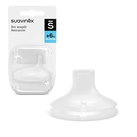 Sucette en silicone Suavinex, à partir de 6 mois