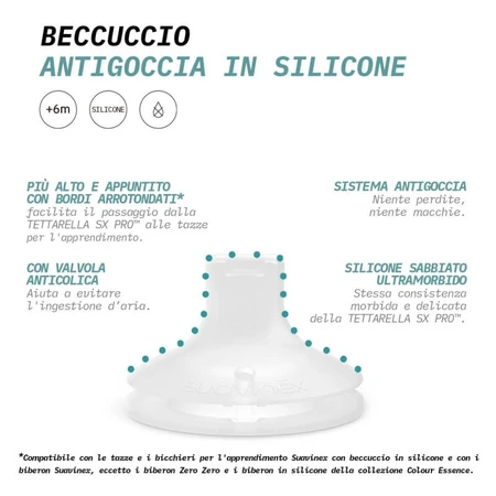 Sucette en silicone Suavinex, à partir de 6 mois