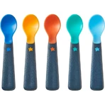 Tommee Tippee Easigrip - Juego de 5 cucharas, a partir de los 6 meses