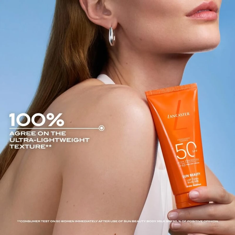 Lancaster Sun Beauty Body Milk SPF 50 - Zonnebrandlotion voor het lichaam met hoge beschermingsfactor 175 ml