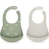 Suavinex Selection Color Essence 4m+ - 2 baberos de silicona - Verde