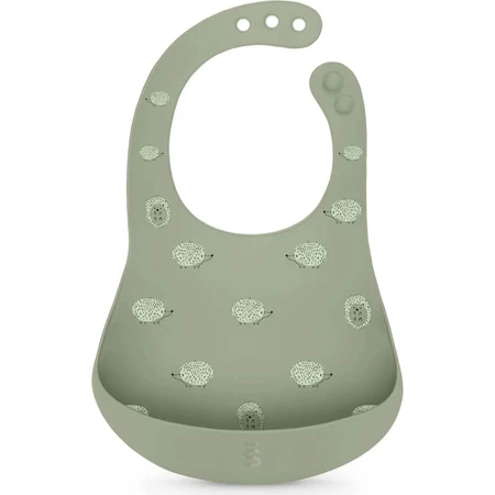 Suavinex Selection Color Essence 4m+ - 2 siliconen slabbetjes - Groen