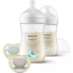Avent Natural Response - First Feeding Set: 2 Bottles + 2 Pacifiers, 0-6m