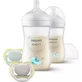 Avent Natural Response - First Feeding Set: 2 Bottles + 2 Pacifiers, 0-6m