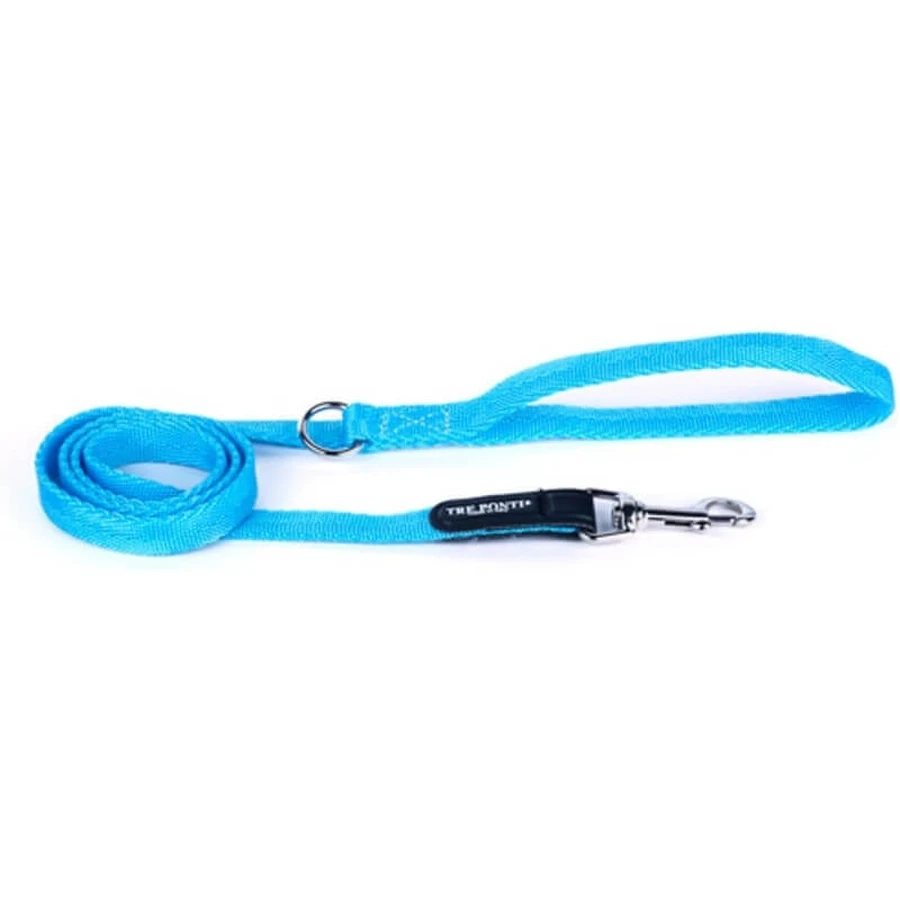 Three-Bridge Classic Light Blue Leash, 130 cm