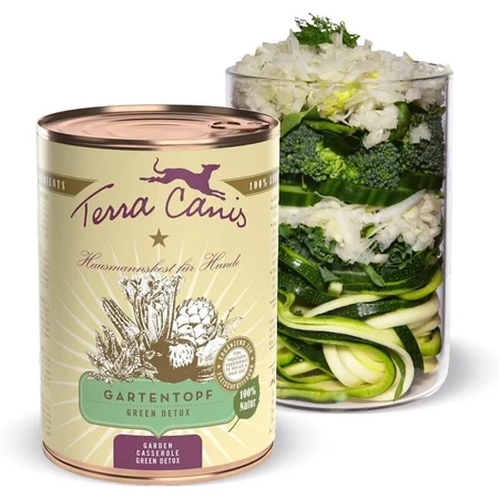 Terra Canis Giardiniera Green Detox - Aanvullend hondenvoer, 400 g