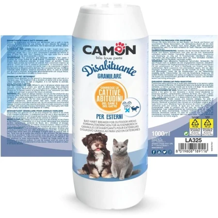 Camon Repellent - Outdoor Granules for Dogs and Cats, 1,000 ml