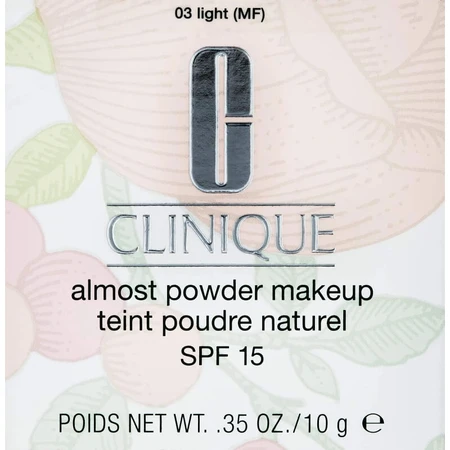 Clinique Almost Powder Makeup SPF 15 - Base de maquillaje en polvos compactos - N.º 03 Light
