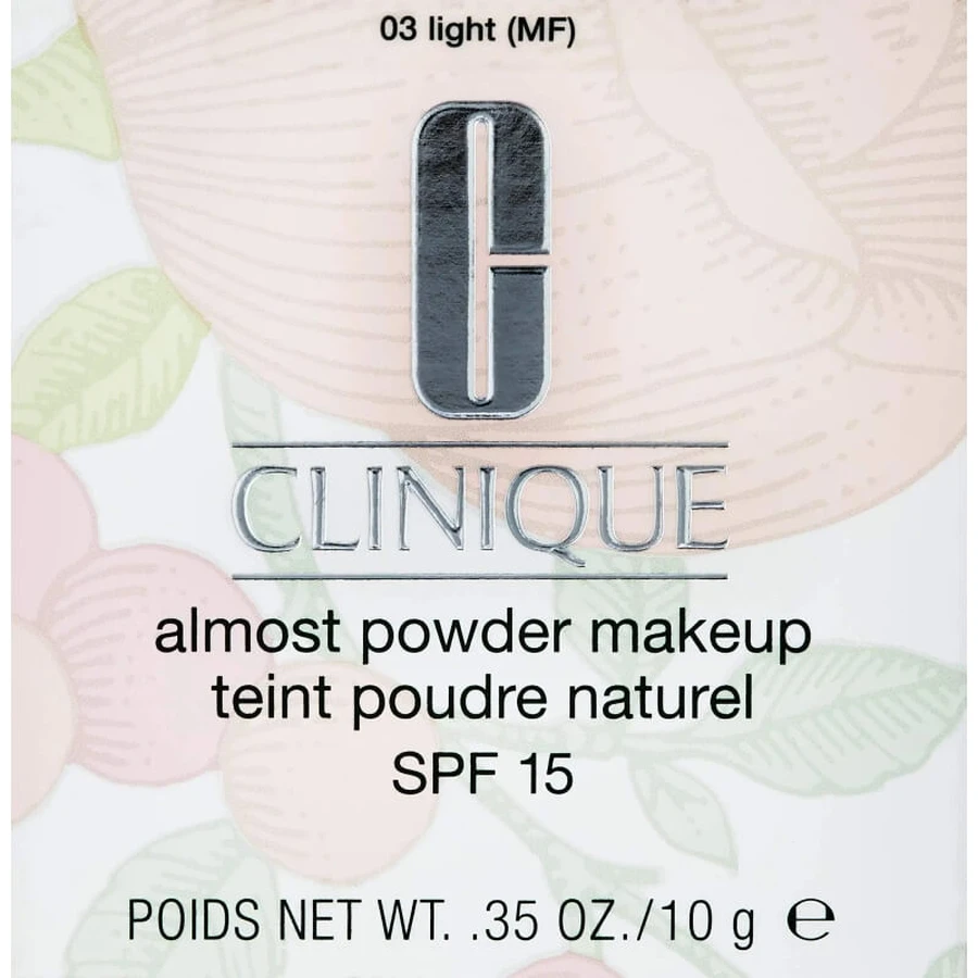 Clinique Almost Powder Makeup SPF 15 - Base de maquillaje en polvos compactos - N.º 03 Light