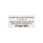 Clinique Almost Powder Makeup SPF 15 - Base de maquillaje en polvos compactos - N.º 03 Light