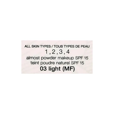 Clinique Almost Powder Makeup SPF 15 - Base de maquillaje en polvos compactos - N.º 03 Light