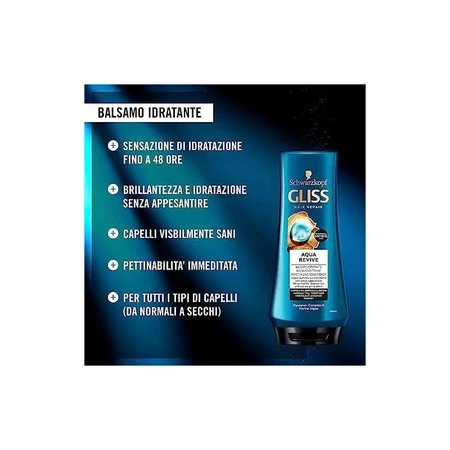 Testanera Gliss - Air Repair Aqua Revive - Hydraterende conditioner 200 ml