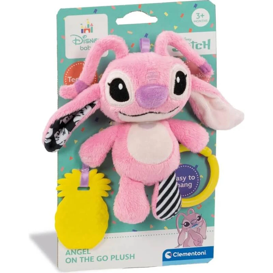 Clementoni Angel on the Go knuffel - Speelgoed voor in de kinderwagen