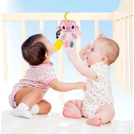 Clementoni Angel on the Go knuffel - Speelgoed voor in de kinderwagen