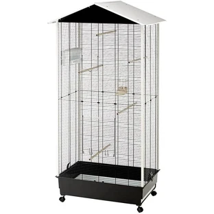 Ferplast Nota - Outdoor aviary for exotic birds with wheels and a removable tray