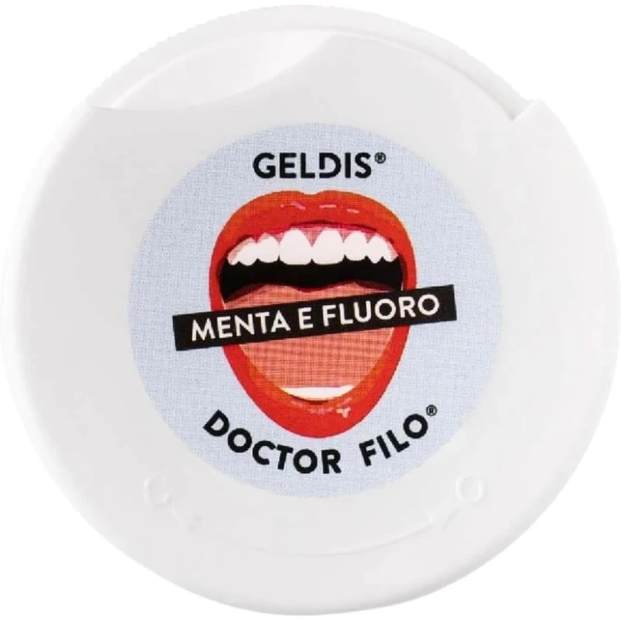 Kalipharm Geldis Doctor Filo - Tandflos met munt en fluoride