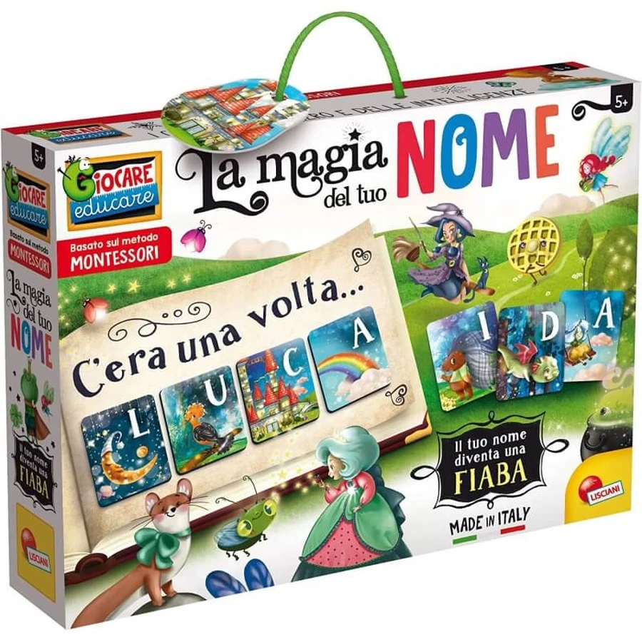 Lisciani Montessori: De magie van je naam – Educatief spel