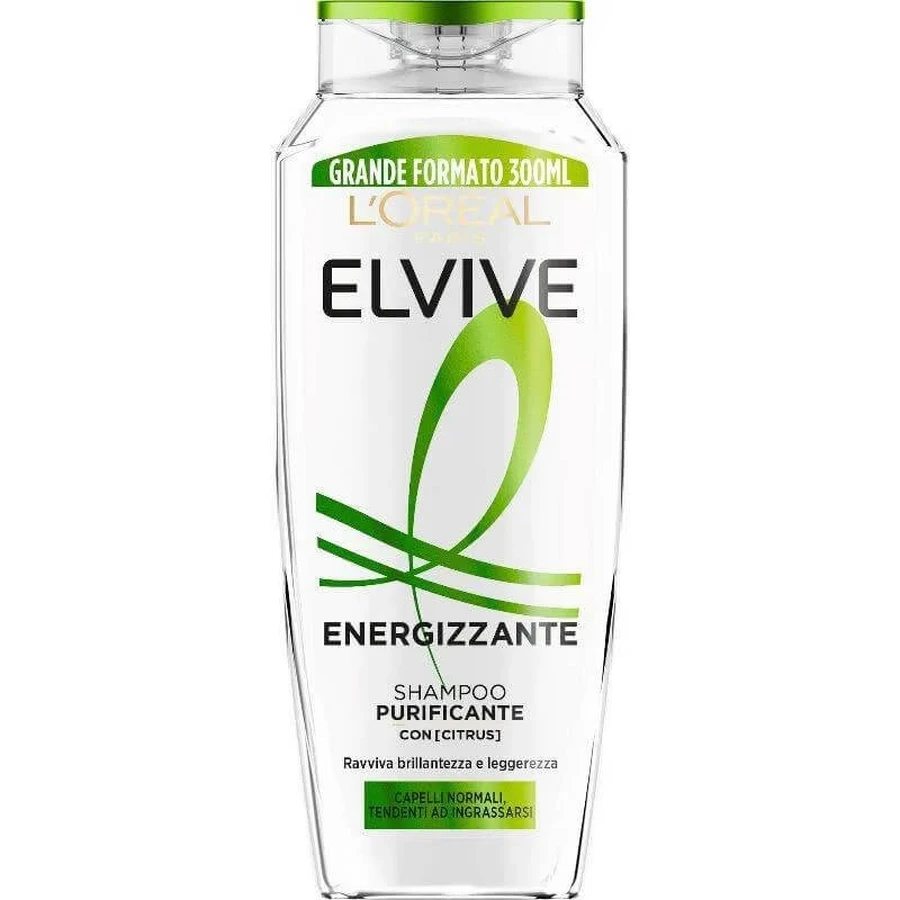 Elvive Energizing – Reinigendes Shampoo mit Zitrusduft, 300 ml