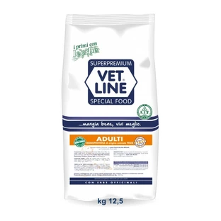 Vet Line Adult Fish Formula - Complete Dog Food, 12.5 kg