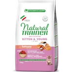 Natural Trainer Kitten &amp; Young mit Lachs – Alleinfuttermittel für Kätzchen sowie trächtige oder säugende Katzen, 1,5 kg