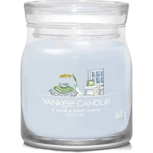 Yankee Candle "A Calm &amp; Quiet Place" - Medium Scented Signature Jar Candle