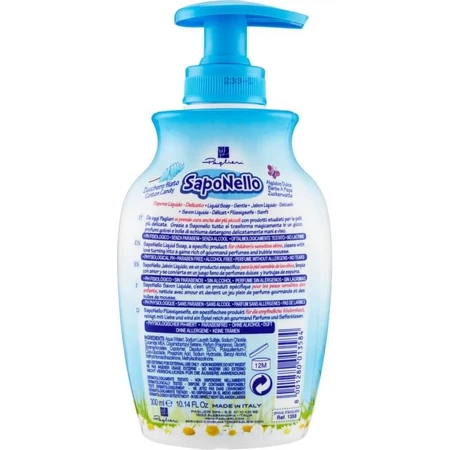 Jabón líquido Saponello con aroma a algodón de azúcar, 300 ml