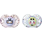 Tommee Tippee Fun Style - 2 pacifiers, 18–36 m