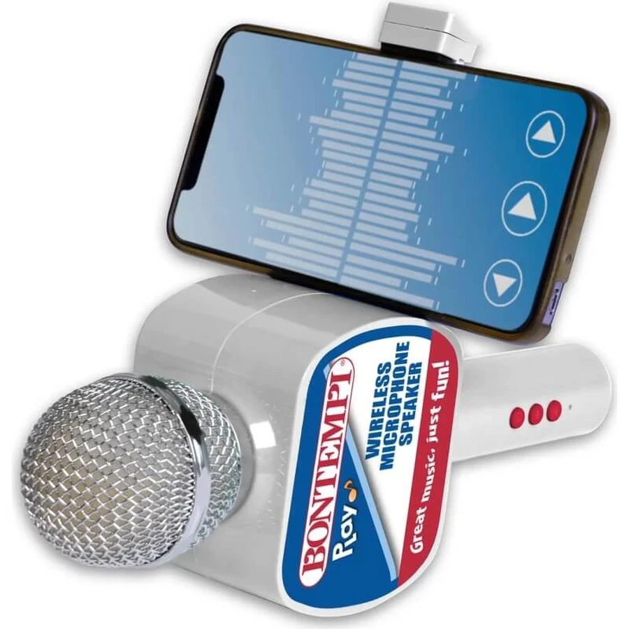 Bontempi draadloze microfoon met luidspreker