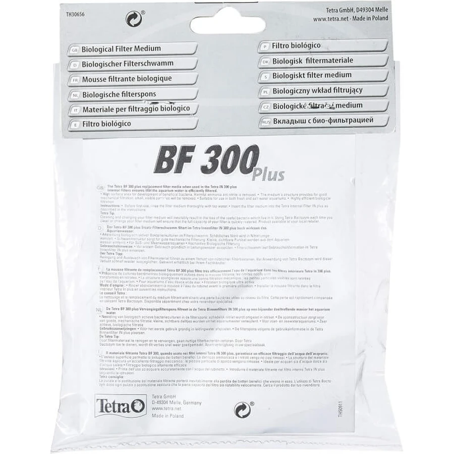 Tetra Spugna filtrante bf 300 - 4 spugne filtranti per acquario
