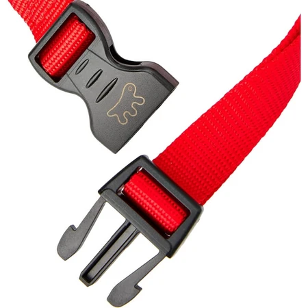 Ferplast Club c – zgardă pentru câini din nailon, reglabilă, roșie, circumferință 36-56 cm, lățime 20 mm
