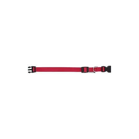 Ferplast Club c – zgardă pentru câini din nailon, reglabilă, roșie, circumferință 36-56 cm, lățime 20 mm