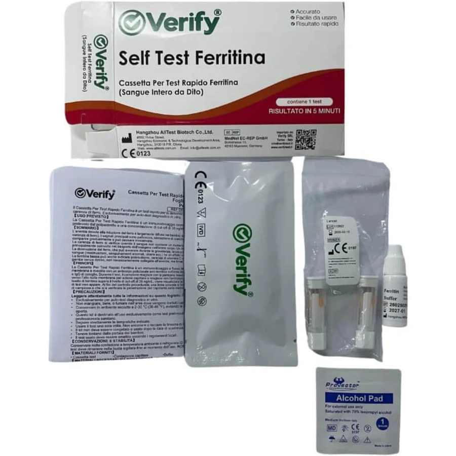 Verify Ferritin Self-Test - Rapid Ferritin Test