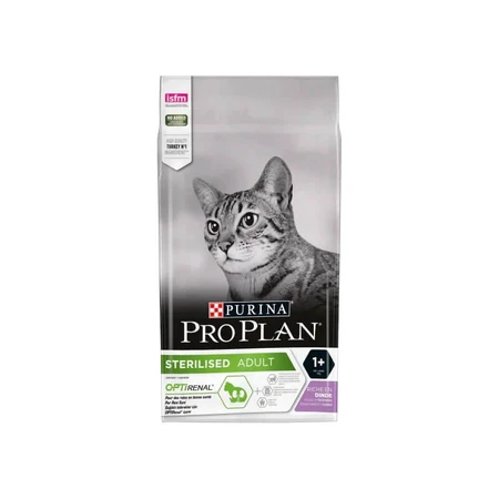 Purina Pro Plan Sterilized Turkey - Aliment complet pour chats adultes stérilisés, 1,5 kg