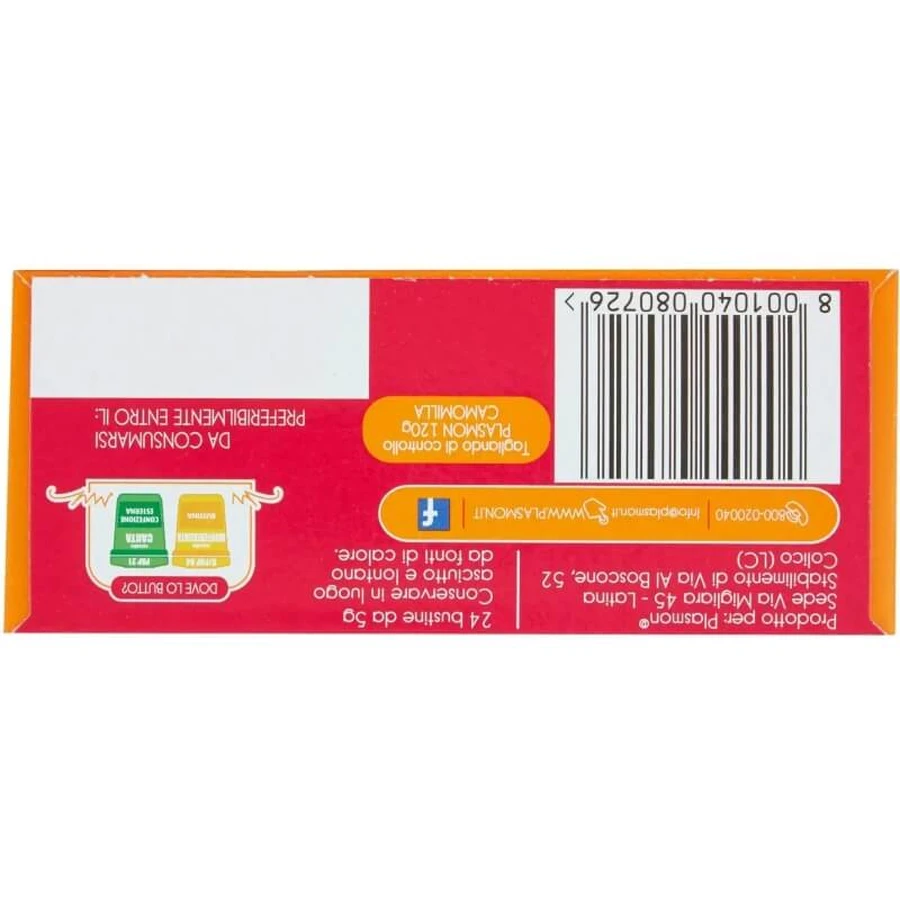 Plasmon Kamillen-Kräutertee, 24 Beutel