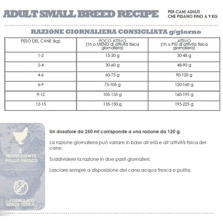 Acana Adult Small Breed Chicken Recipe - Alimento completo para perros adultos de razas pequeñas, 6 kg