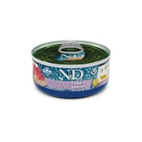 Farmina N&amp;d Natural Tonijn en Garnalen - Aanvullend voer voor volwassen katten, 140 g