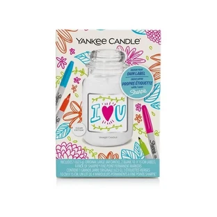 Yankee Candle Clean Cotton – Individuell gestaltbare Duftkerze