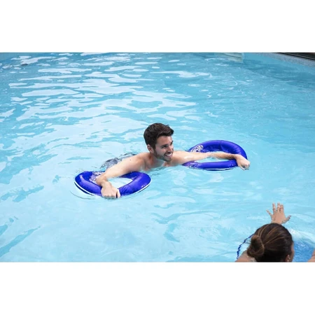 Goliath Hydro Pod – Aufblasbarer Sitz für den Pool und Wasseraktivitäten, blau, ab 6 Jahren