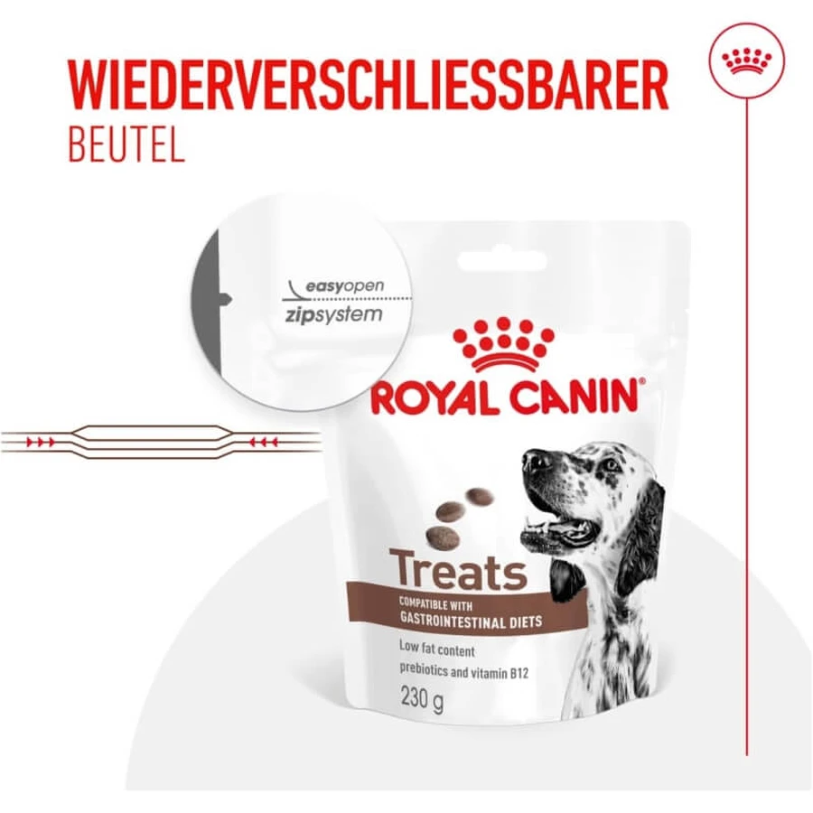 Royal Canin Treats – Snacks für Hunde mit Magen-Darm-Problemen, 230 g