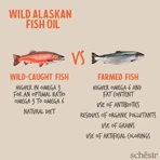 Schesir Wild Alaskan Fish Oil Omega-3 Plus - Complément alimentaire à base d'huile de poisson pour chiens et chats, 250 ml