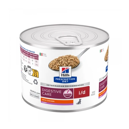 Hill's Prescription Diet i/d Puppy Chicken - Complete Food for Puppies with Digestive Issues, 200 g