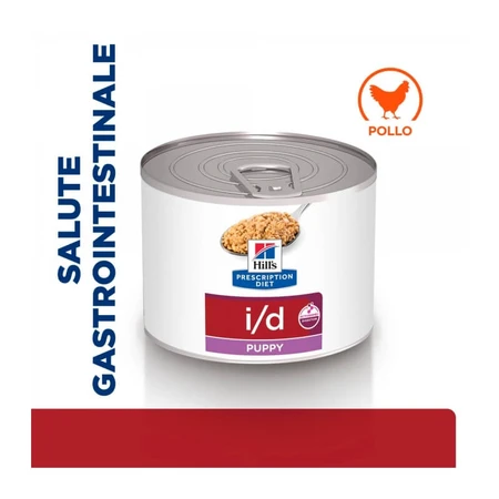 Hill's Prescription Diet i/d Puppy Chicken - Complete Food for Puppies with Digestive Issues, 200 g