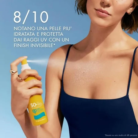 Biotherm Waterlover Milky Sun LSF 50 Sonnenschutzspray für den Körper, hoher Schutz, 200 ml