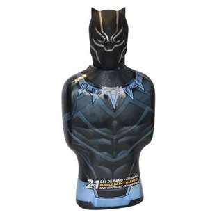 Busto en 3D de Black Panther de Marvel - Champú y gel de baño 3 en 1 para niños con piel sensible, 350 ml