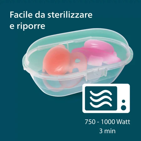 Avent Ultra Air 0–6 Monate+ – 2 Silikon-Schnuller – Papagei/Ananas