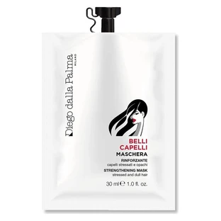 Diego dalla Palma Beautiful Hair - Mascarilla fortalecedora intensiva para un cabello con cuerpo y brillo, 30 ml