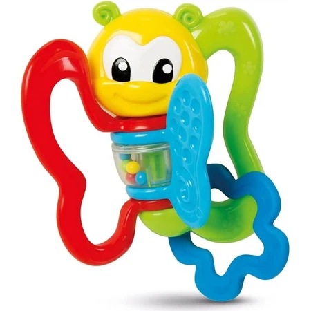 Clementoni Butterfly Rattle Toy, 3m+
