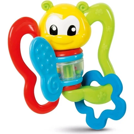 Clementoni Butterfly Rattle Toy, 3m+