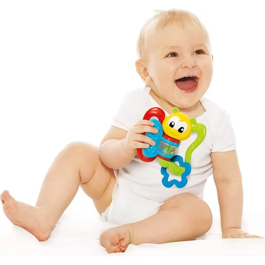 Clementoni Butterfly Rattle Toy, 3m+