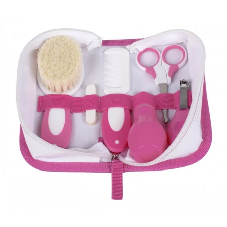 Toilettas voor kinderen – Roze set voor persoonlijke hygiëne
